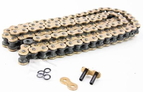 MotoPower - USA -  Chains/Sprocket - 530-120 - X Ring Chain Heavy Duty - Gold
